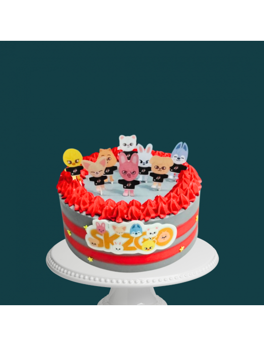 SKZOO Stray Kids Cake Singapore | K-pop Themed Cakes | Lele Bakery